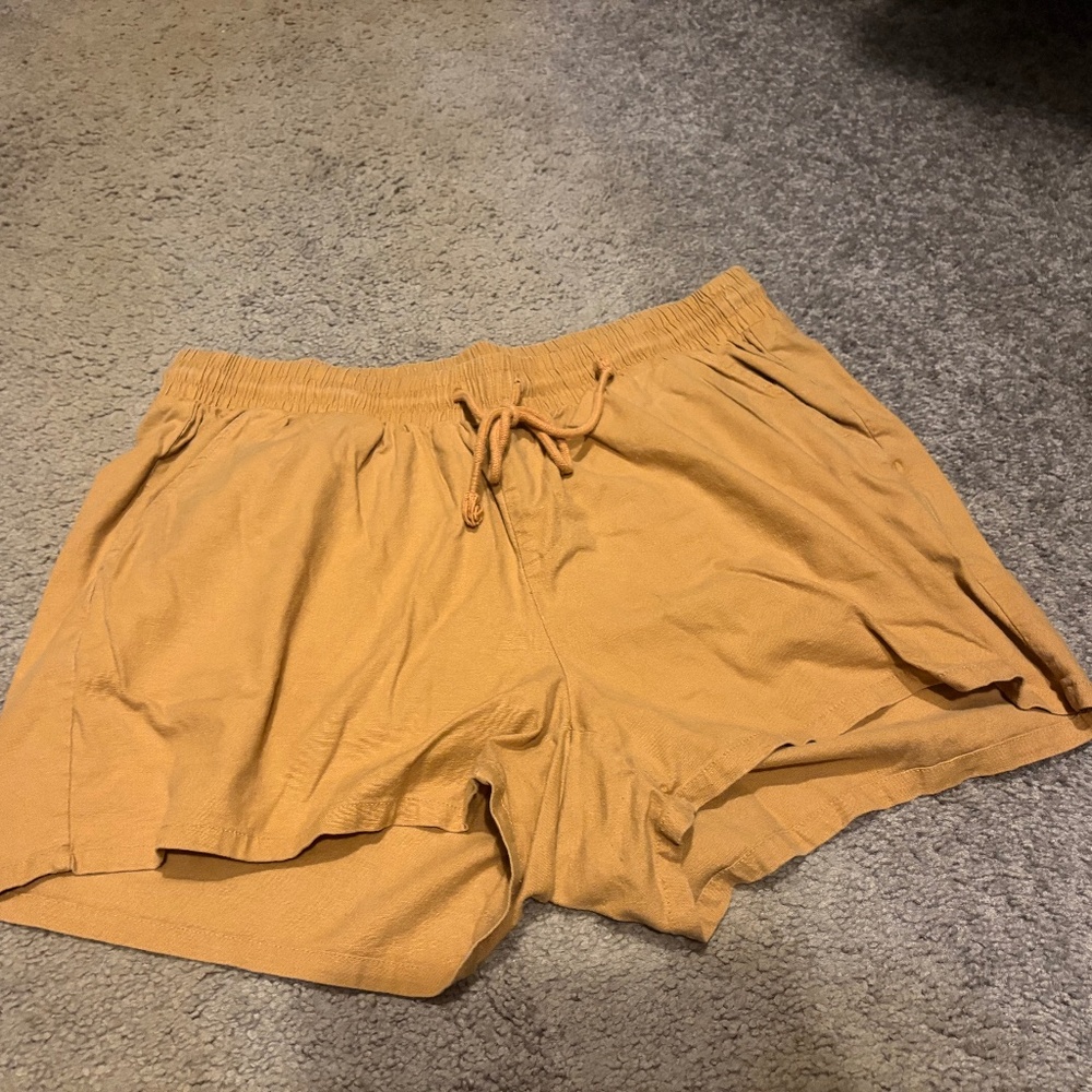 Women's Torrid Linen Pull-On Shorts